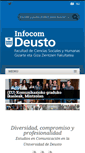 Mobile Screenshot of infocom.deusto.es