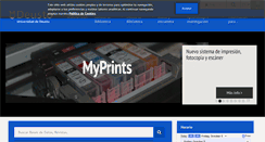 Desktop Screenshot of biblioteca.deusto.es