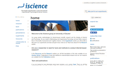 Desktop Screenshot of iscience.deusto.es